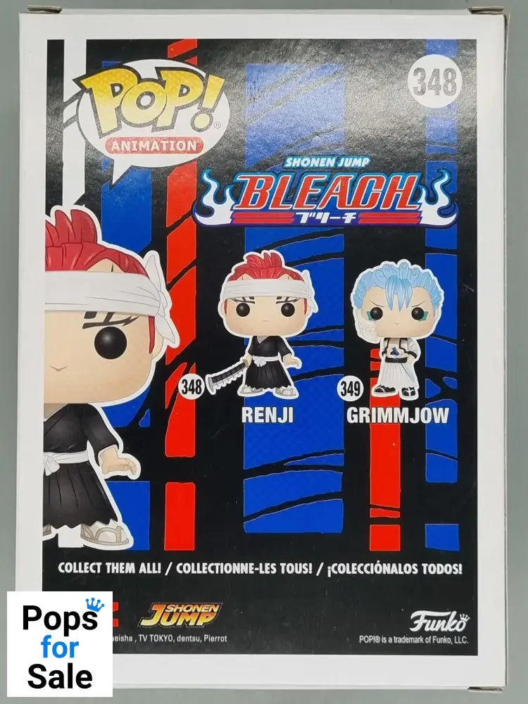 348 Renji - Bleach - Funko POP - Box Damaged