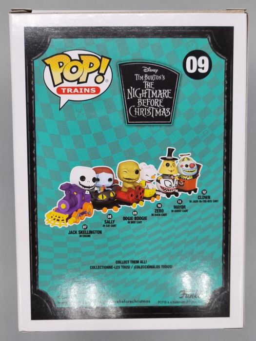 #09 Oogie Boogie in Dice Cart - Trains Disney The Night Before Christmas Funko POP