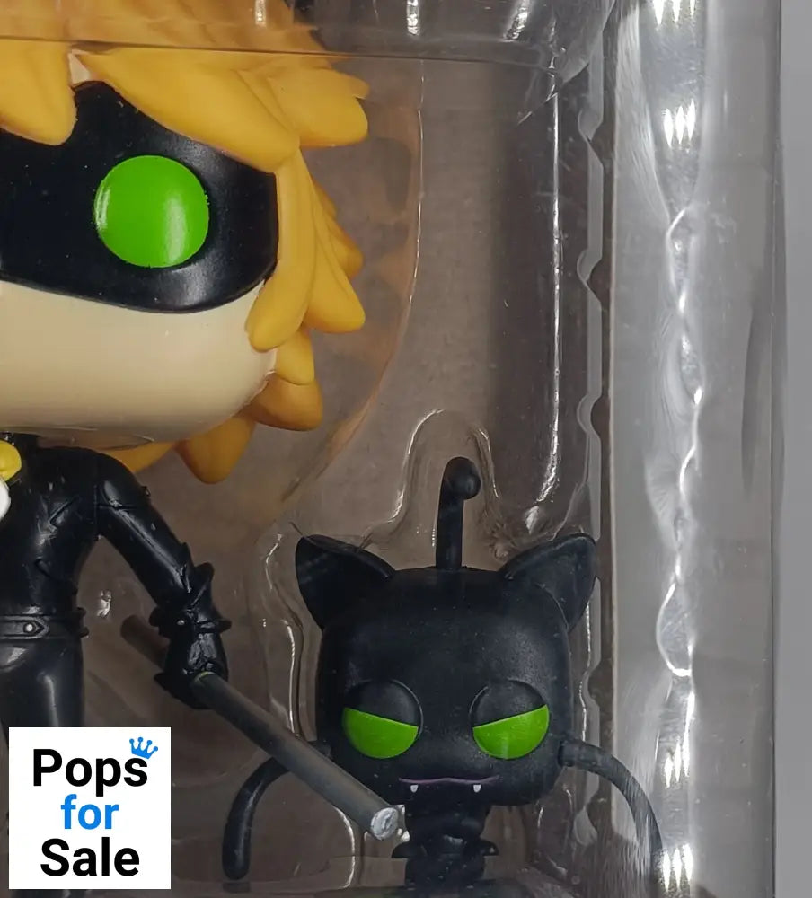360 Cat Noir (with Plagg) - Miraculous Funko POP - Box Damaged