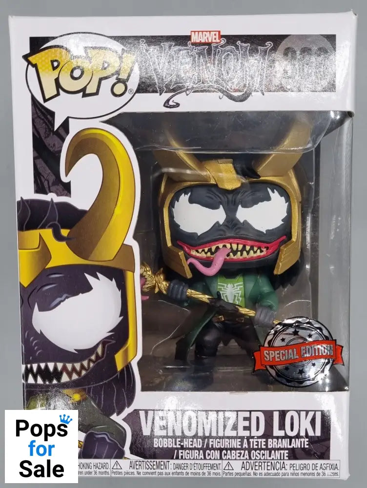 368 Venomized Loki - Venom Funko POP