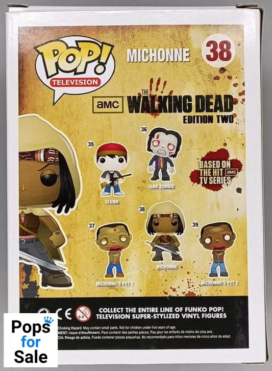 38 Michonne - The Walking Dead Funko POP - Box Damaged