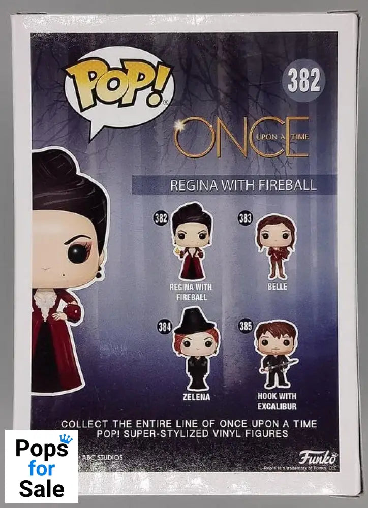 382 Regina with Fireball - Once Upon a Time Funko POP - Box Damaged