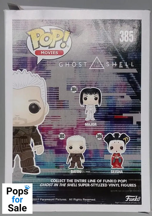 385 Batou - Ghost in the Shell - Funko POP - Box Damaged