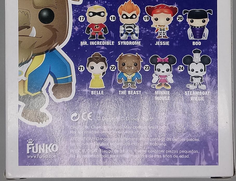 22 The Beast - Disney Beauty and the Beast - Box Damaged Funko POP