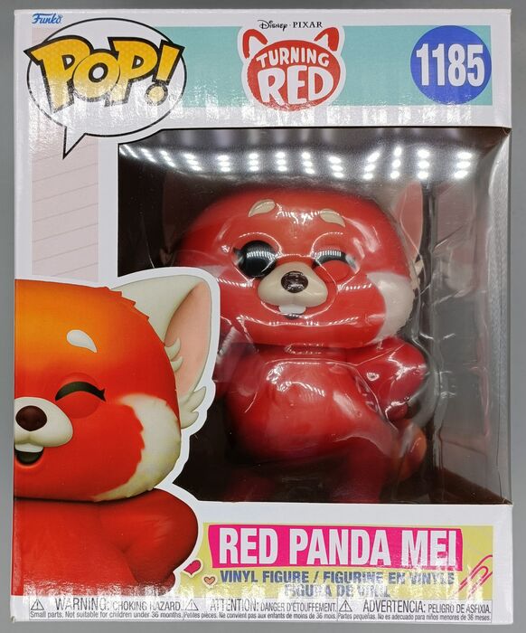 #1185 Red Panda Mei - 6 Inch - Disney Turning Red Funko POP