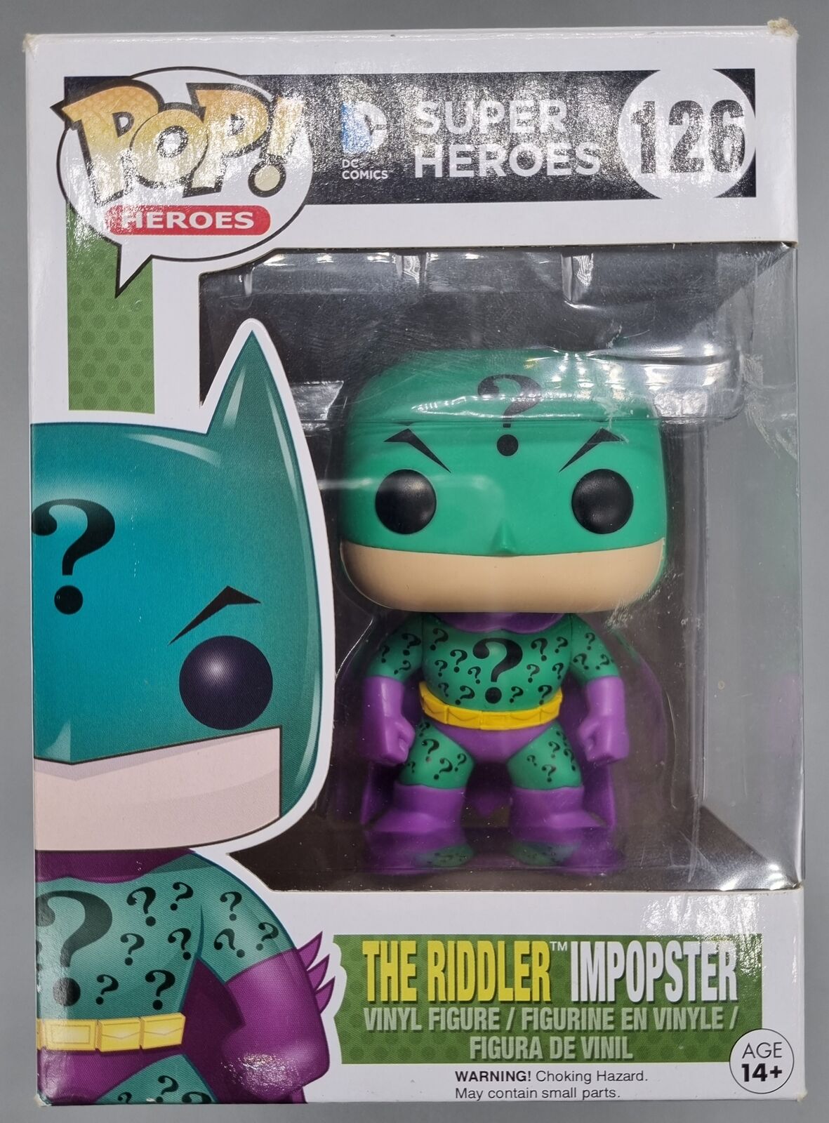 #126 The Riddler Impopster - DC Super Heroes Funko POP