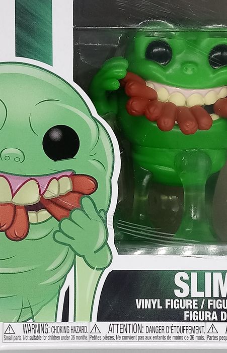 #747 Slimer (w/ Hot Dogs) - Ghostbusters - Box Damaged Funko POP