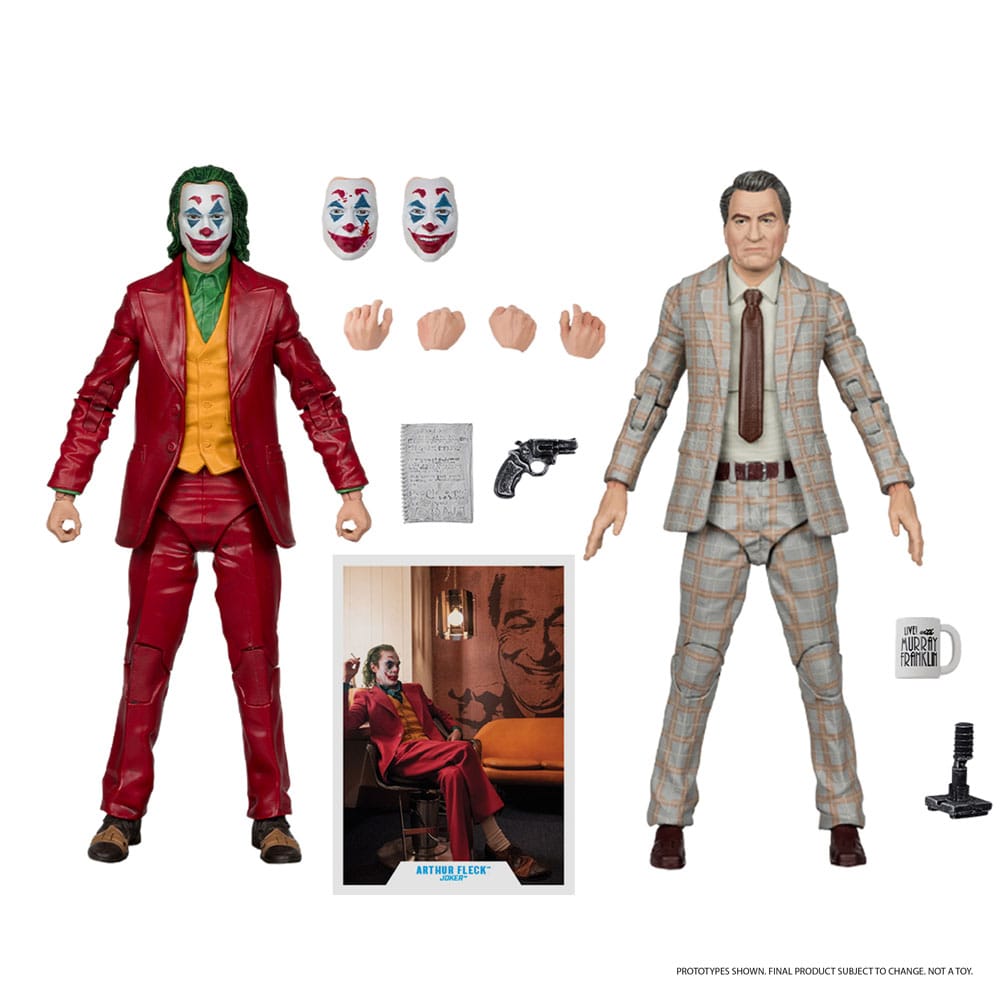 Joker DC Multiverse (Joker Movie) Deluxe Collector Action Figure The Joker (Live with Murray Franklin) Limited Edition 18 cm