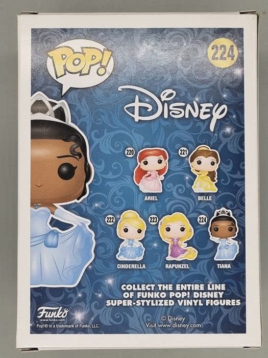 224 Tiana (Gown) - Disney The Princess and the Frog Funko POP - Box Damaged