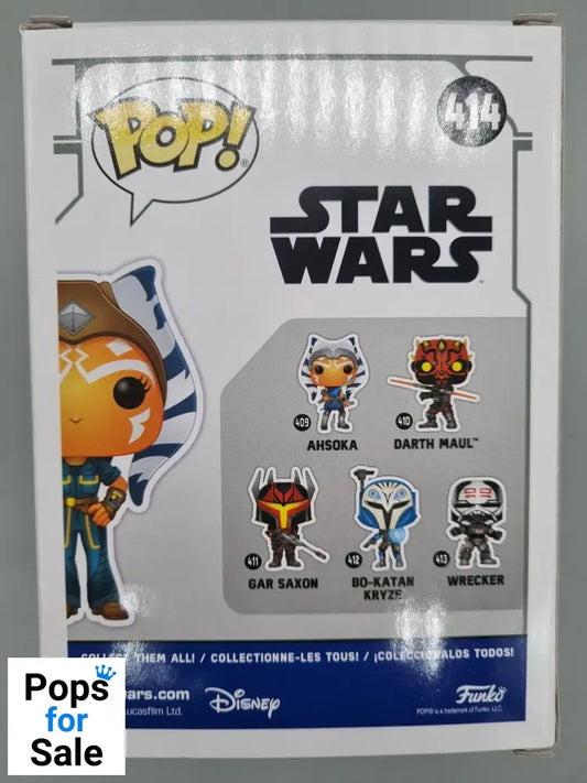 414 Ahsoka (Jumpsuit) - Star Wars The Clone Wars Funko POP