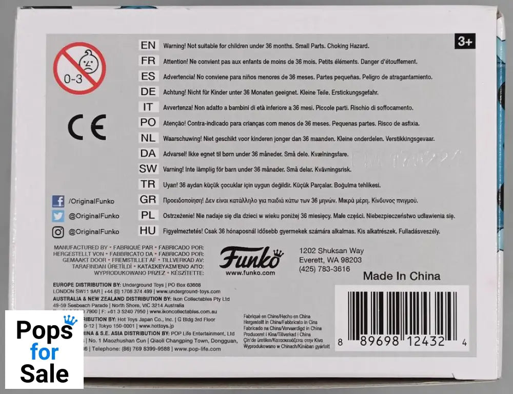 #417 M3 (Blue Monstar) - Space Jam Funko POP