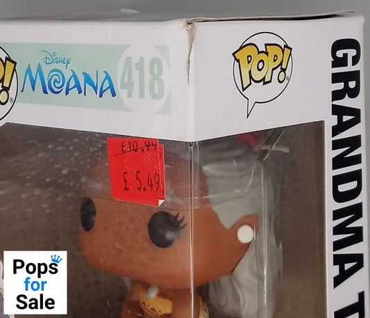 418 Grandma Tala - Disney Moana Funko POP - Damaged Box