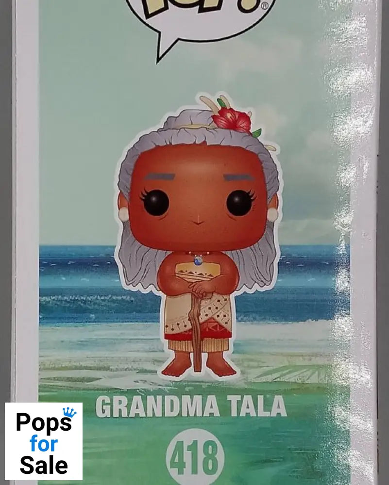 418 Grandma Tala - Disney Moana Funko POP - Damaged Box