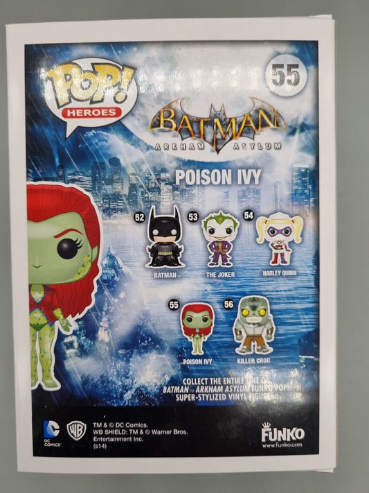 55 Poison Ivy - Batman Arkham Asylum - Funko POP - Box Damaged