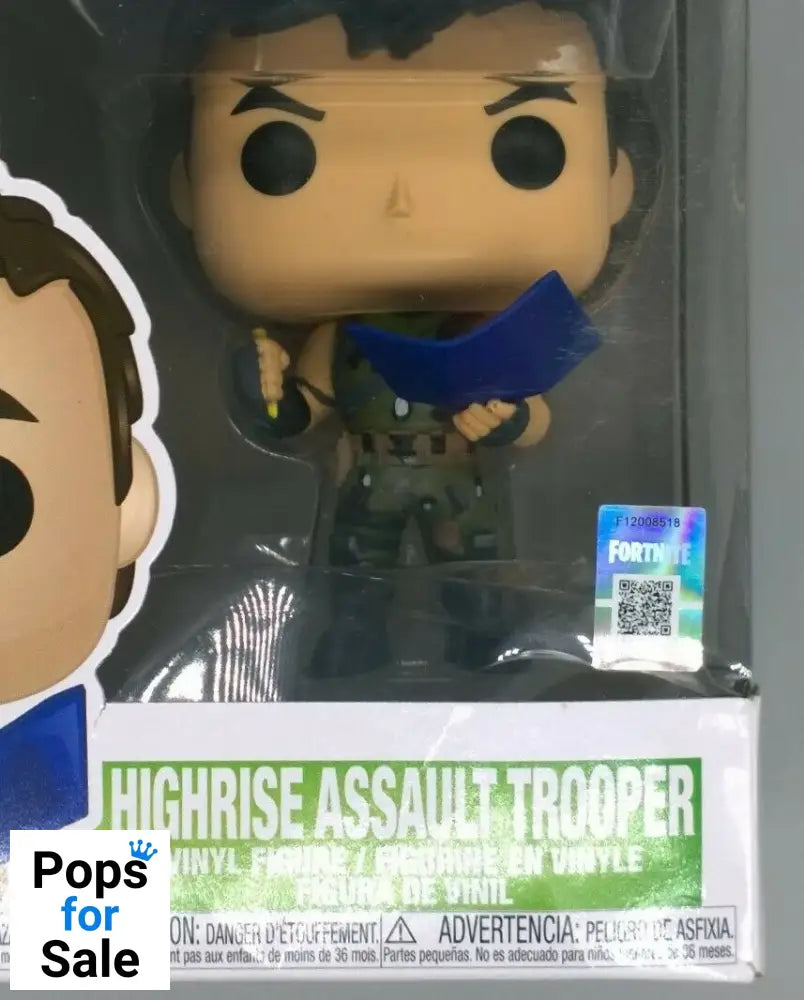 431 Highrise Assault Trooper - Fortnite - Funko POP - Box Damaged
