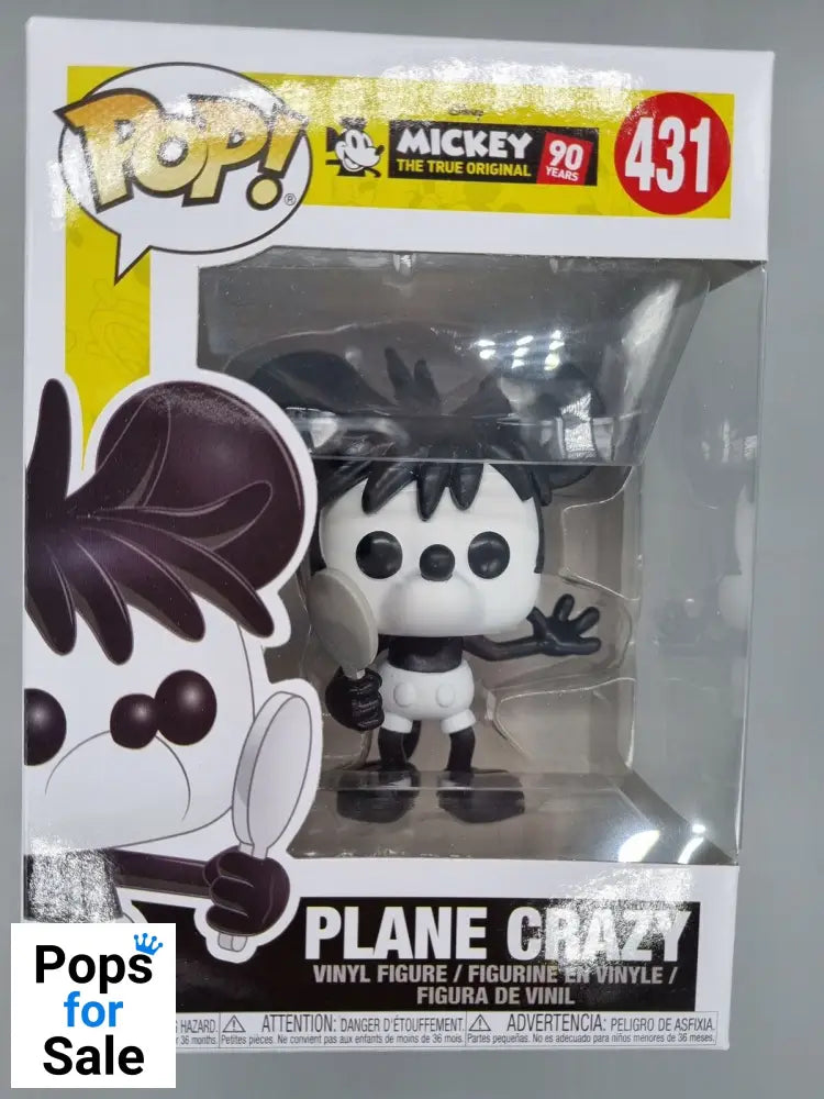 431 Plane Crazy - Disney Mickey's 90th Anniversary Funko POP