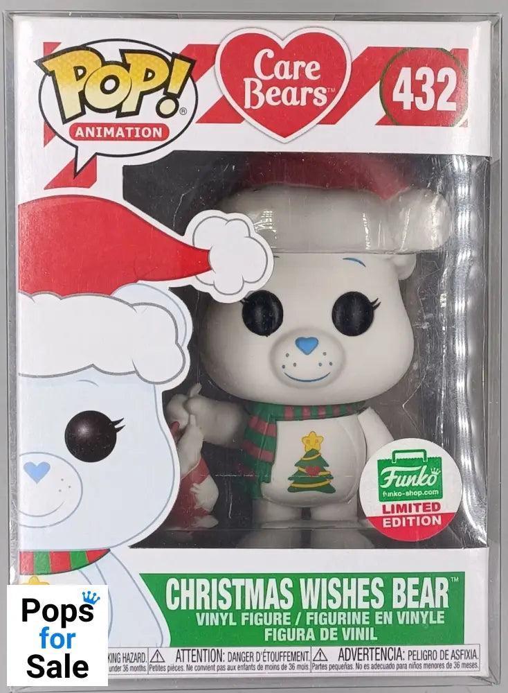 432 Christmas Wishes Bear - Care Bears Funko POP