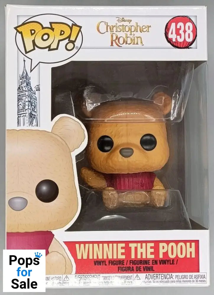 438 Winnie the Pooh - Disney Christopher Robin Funko POP