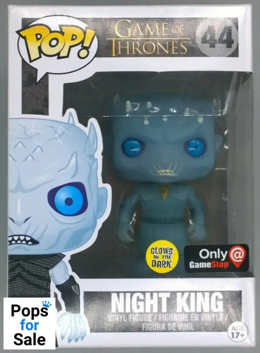 44 Night King - Glow - Game of Thrones - Funko POP - Box Damaged