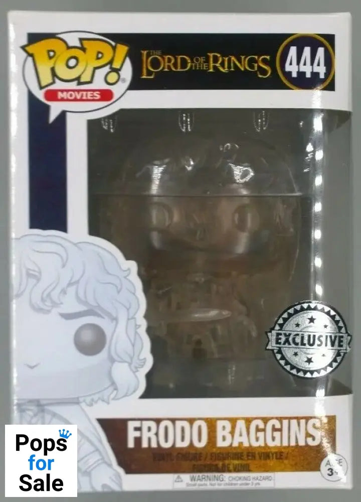 #444 Frodo Baggins (Invisible) The Lord Of The Rings Funko POP - Box Damaged