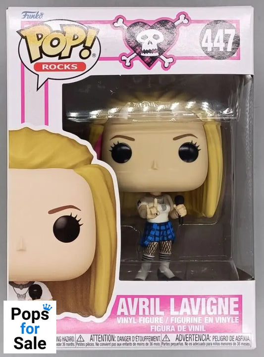 447 Avril Lavigne - Girlfriend - Rocks Funko POP - Brand New