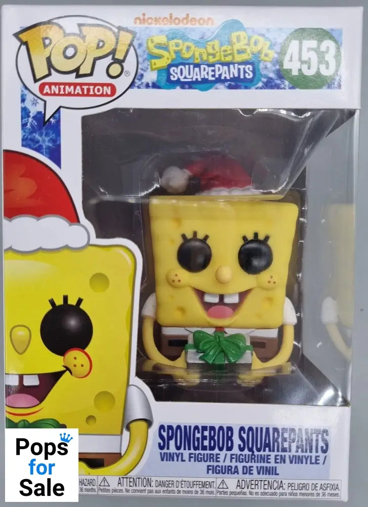 453 SpongeBob SquarePants (Holiday) SpongeBob Squarepants Funko POP - Box Damaged