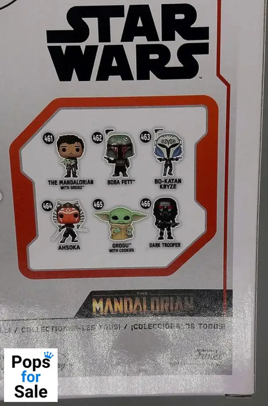 462 Boba Fett - Star Wars The Mandalorian Funko POP - Box Damaged