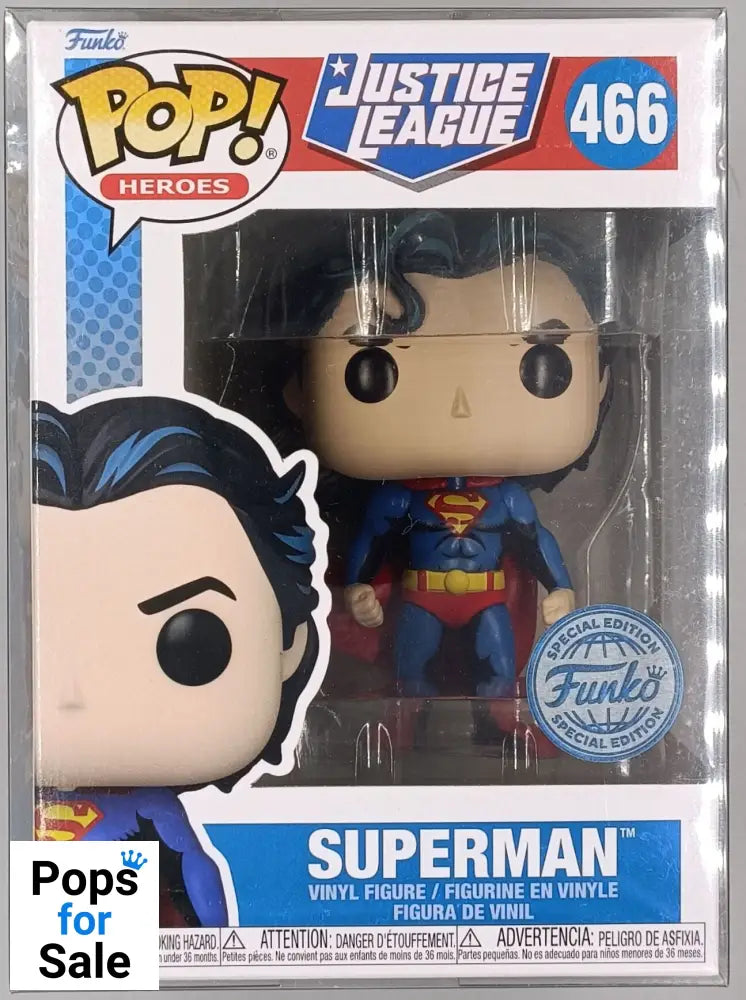 466 Superman - DC - Justice League Funko POP