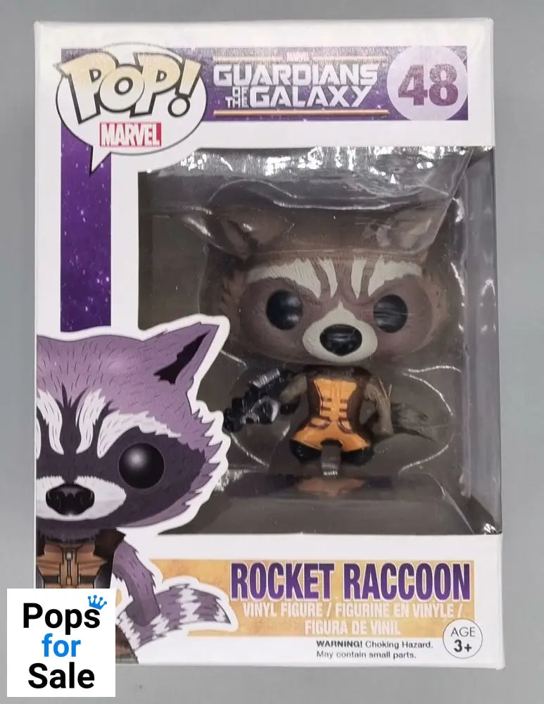 48 Rocket Raccoon - Marvel Guardians of the Galaxy Funko POP