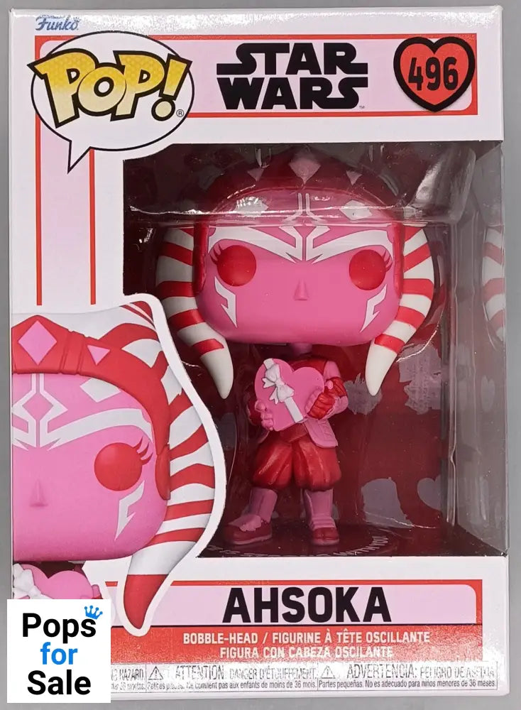 496 Ahsoka (Valentine) - Star Wars Funko POP