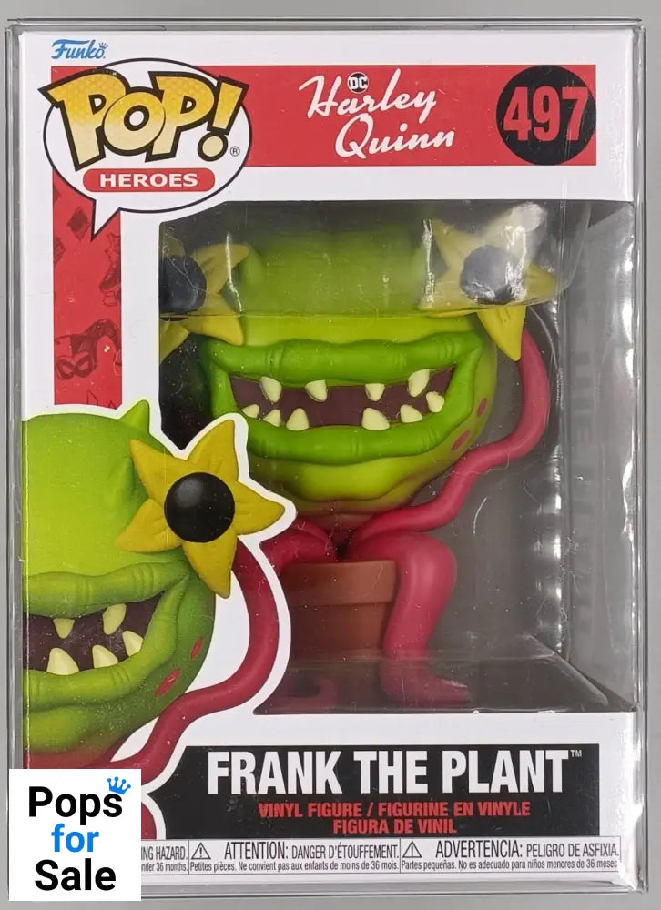 497 Frank the Plant - DC Harley Quinn Funko POP