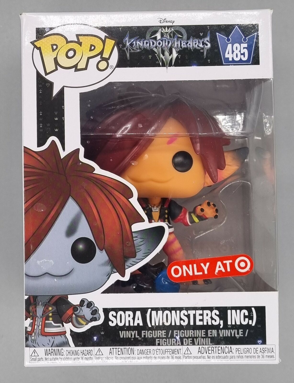 #485 Sora (Monsters Inc. Orange) Disney Kingdom Hearts Funko POP