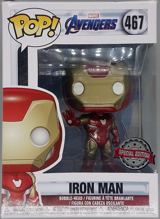 #467 Iron Man (Action Pose) - Marvel Avengers Endgame Funko POP