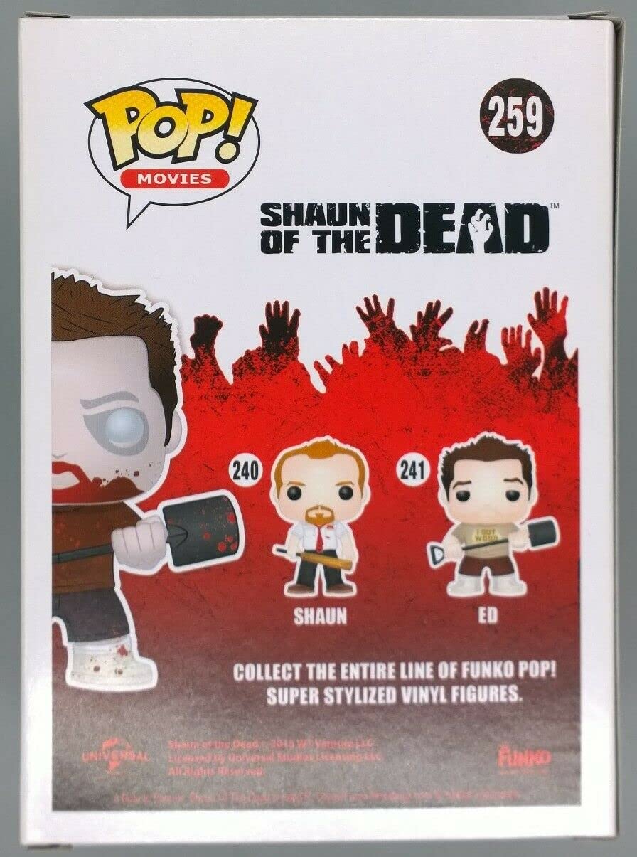 259 Ed (Zombie) - Shaun of the Dead - Funko POP - Box Damaged