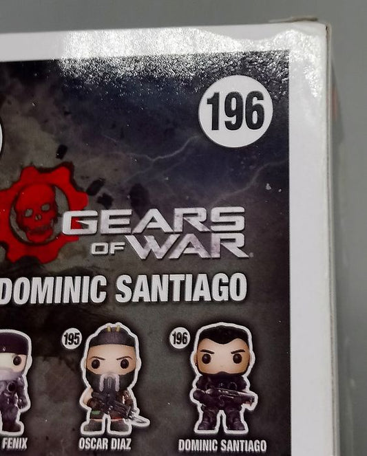 #196 Dominic Santiago - Gears of War - Box Damaged Funko POP