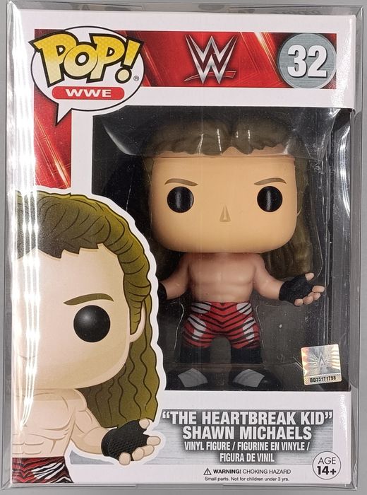 32 The Heartbreak Kid Shawn Michaels - WWE Funko POP