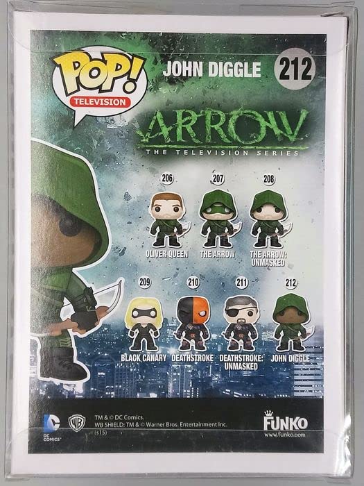 212 John Diggle - DC Arrow Funko POP - Box Damaged
