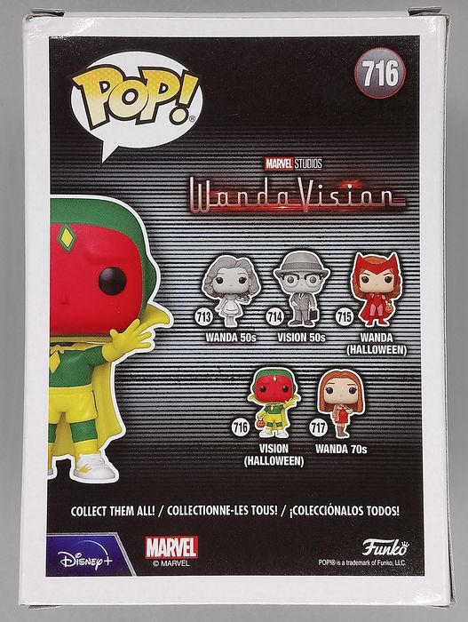 #716 Halloween Vision - Marvel Wandavision Funko POP