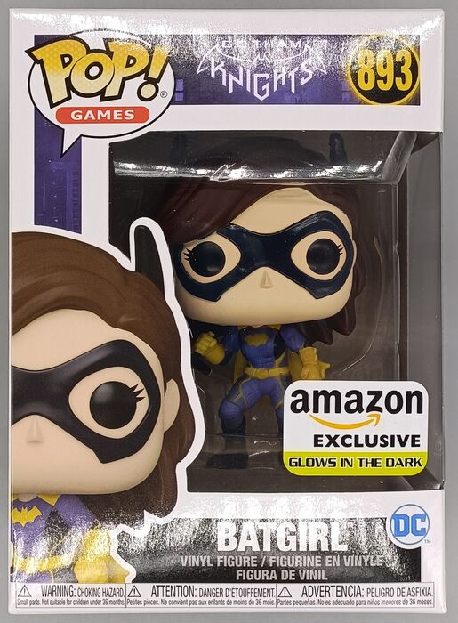 #893 Batgirl - Glow - DC Gotham Knights Funko POP