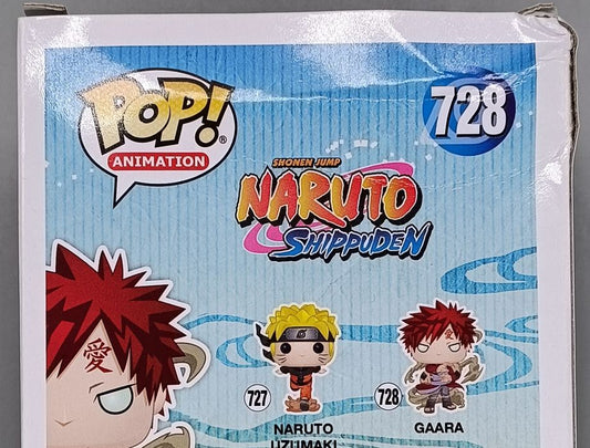 #728 Gaara - Metallic - Naruto Shippuden - Box Damaged Funko POP