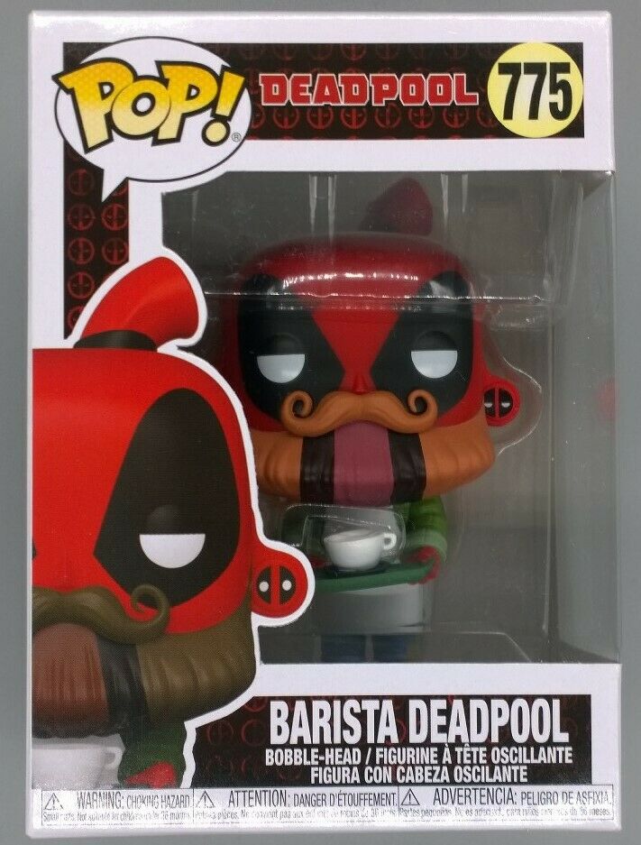 #775 Barista Deadpool - Marvel Funko POP