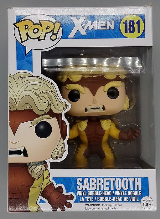 181 Sabretooth - Marvel X-Men - Funko POP - Box Damaged