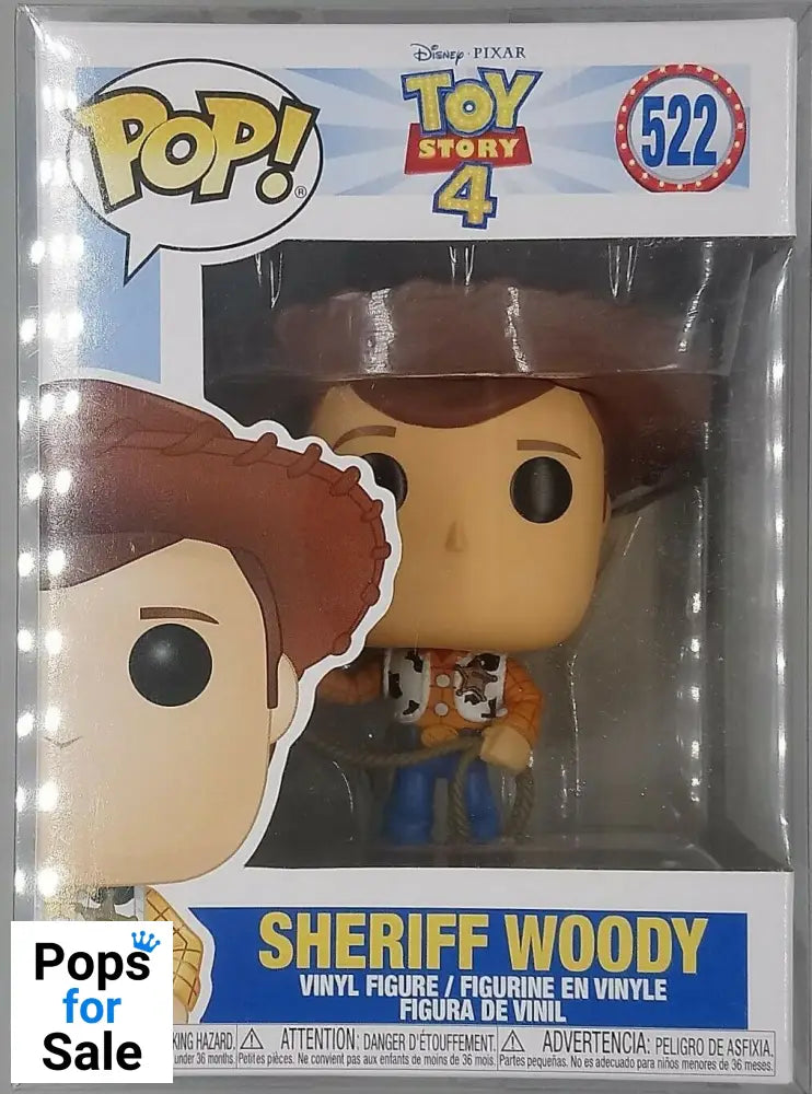 522 Sheriff Woody - Disney - Toy Story 4 Funko POP