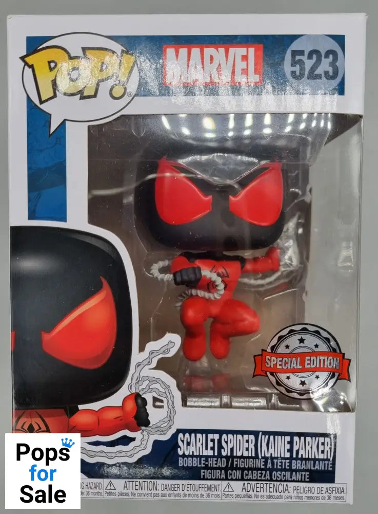 523 Scarlet Spider (Kaine Parker) - Marvel Funko POP
