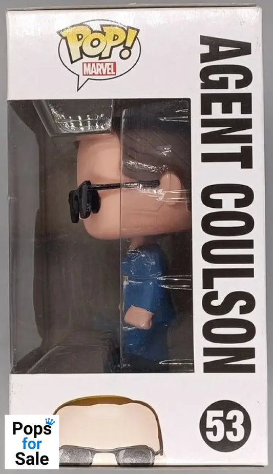 53 Agent Coulson - Marvel: Agents of S.H.I.E.L.D. Box Damaged Funko POP