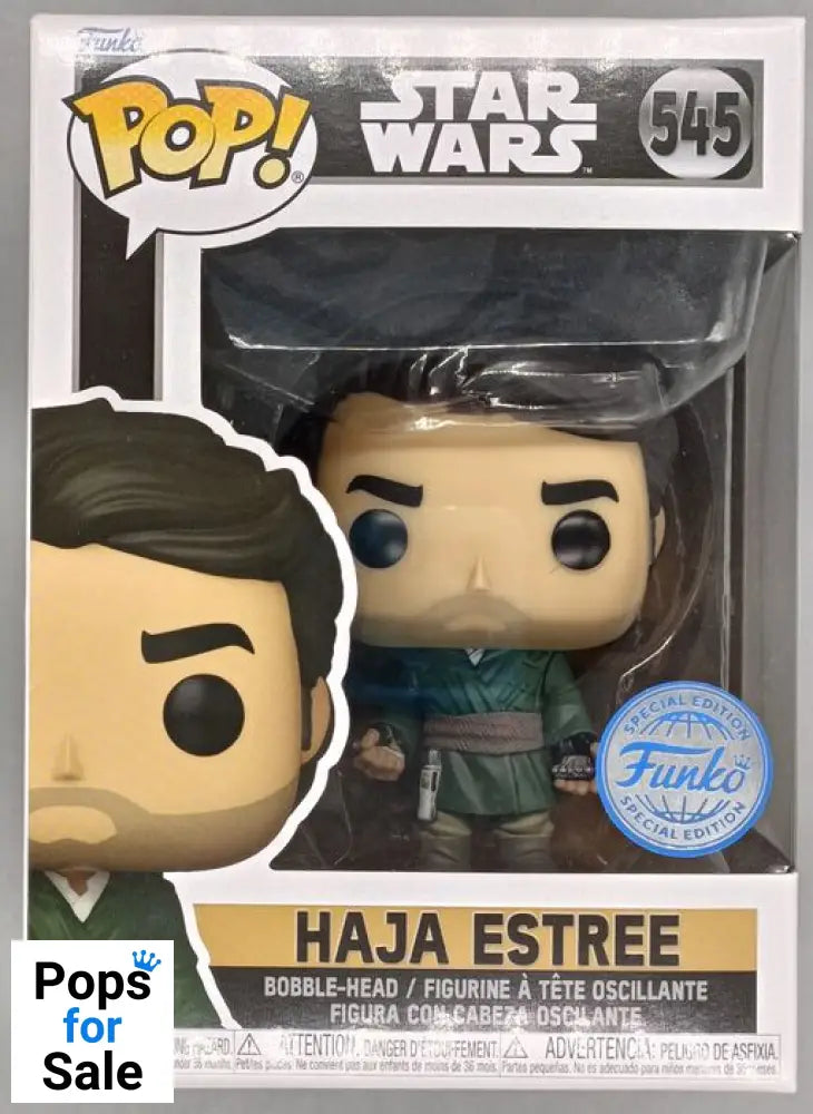 545 Haja Estree - Star Wars Obi-Wan Kenobi - Brand New Funko POP