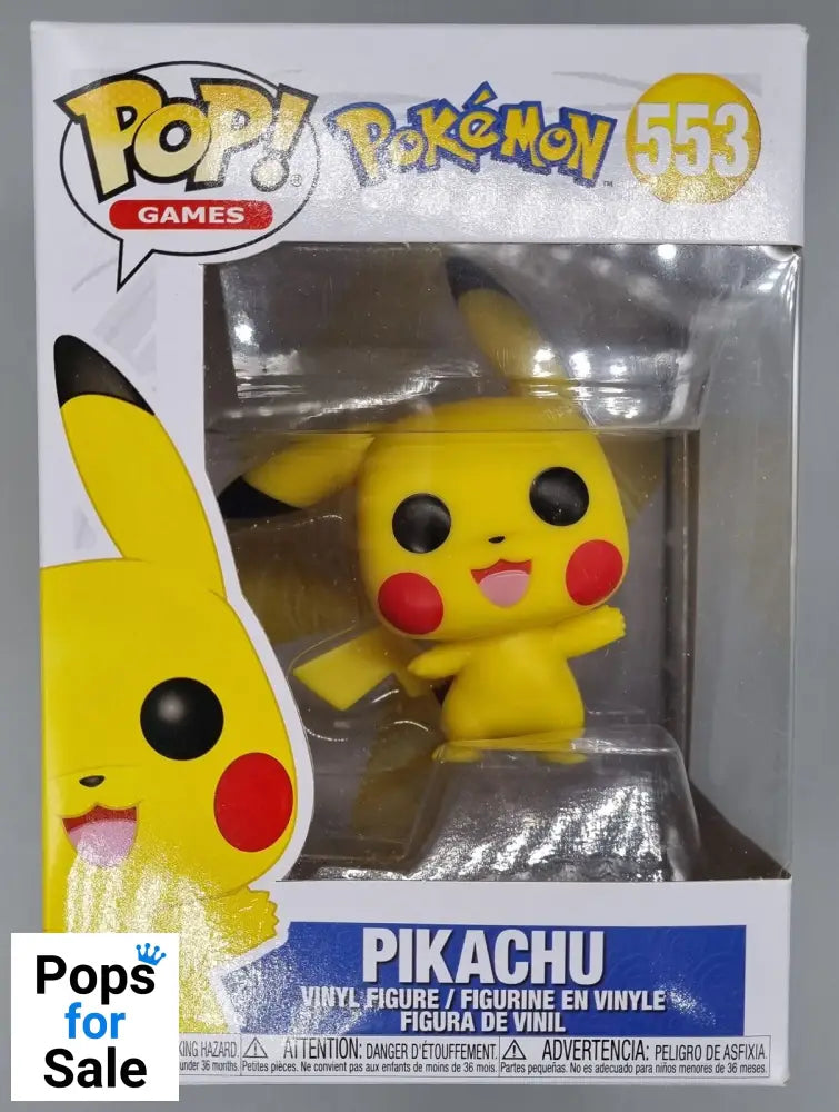 553 Pikachu (Waving) - Pokemon Funko POP