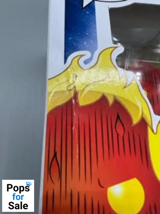 559 Human Torch - Marvel Fantastic Four Funko POP - Damaged Box