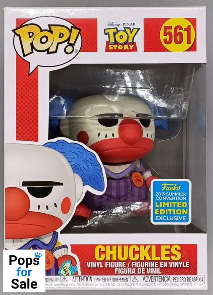 Funko POP Chuckles Disney Toy Story 2019 Con –