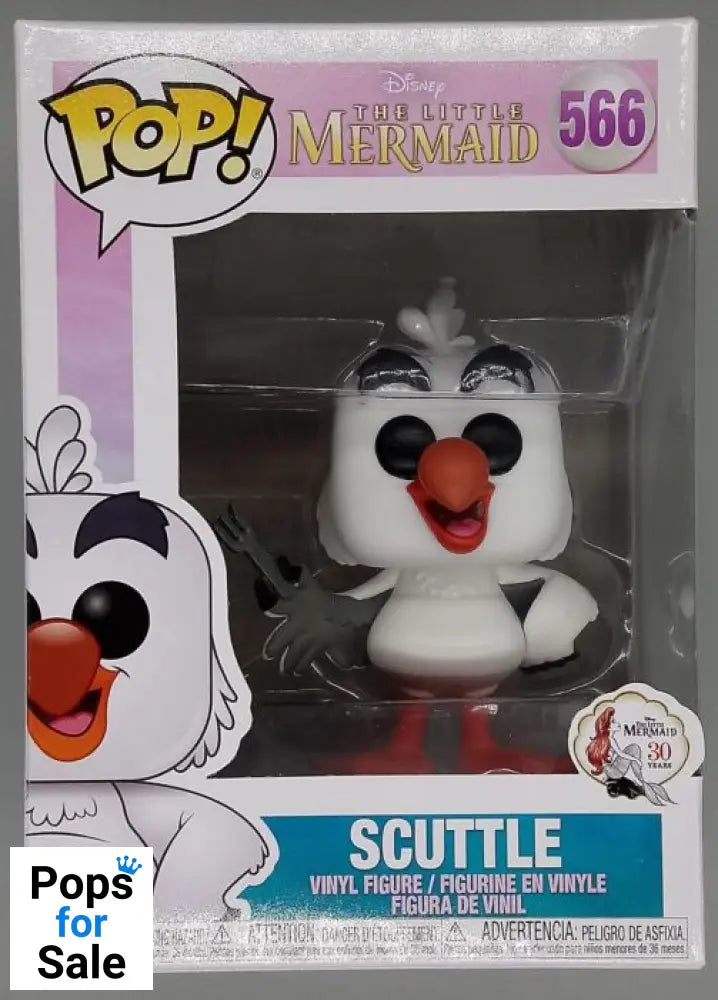 566 Scuttle - Disney The Little Mermaid Funko POP